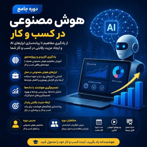 دوره جامع هوش مصنوعی در کسب و کار