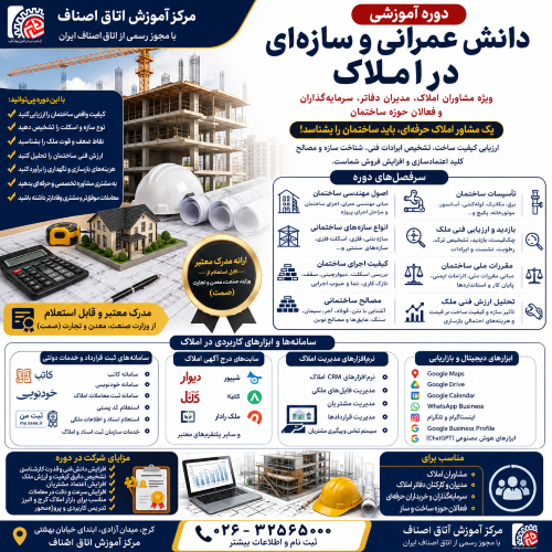 دانش سازه و عمرانی در املاک